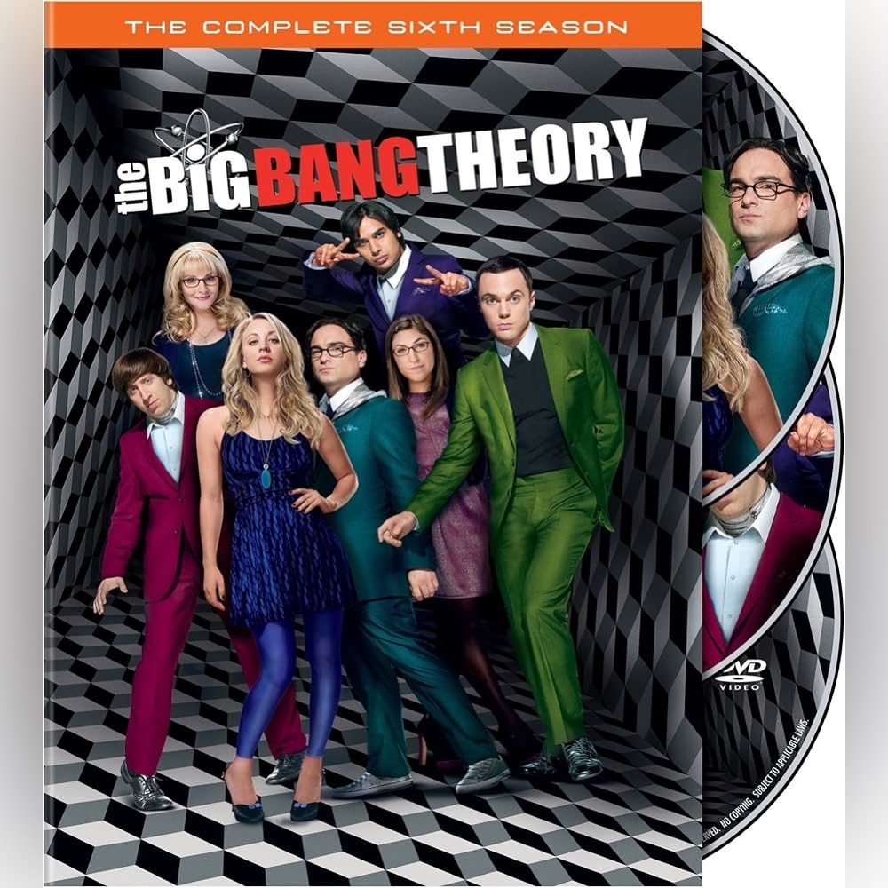 NIP Big Bang Theory The Complete Season 6 DVD